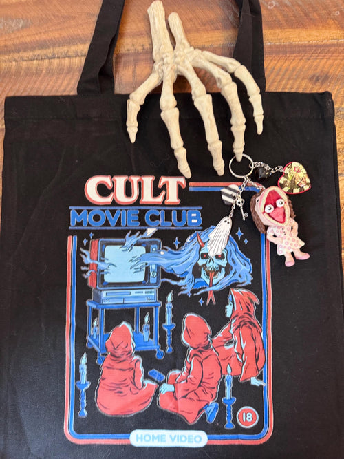 Barbara Maitland Beetlejuice Bag Charm Keychain